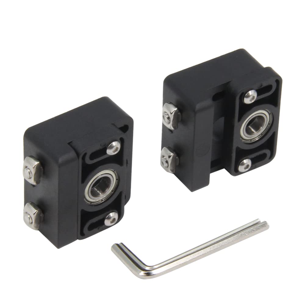 Zeberoxyz 2pcs Adjustable Ender 3 Upgrade Z-Axis Leadscrew Top Mount Z-Rod Bearing Holder for Ender 3/Ender 3 Pro/Ender 3 V2/ CR-10/CR-10S/ CR10 V2 3D Printer Accessories Zeberoxyz