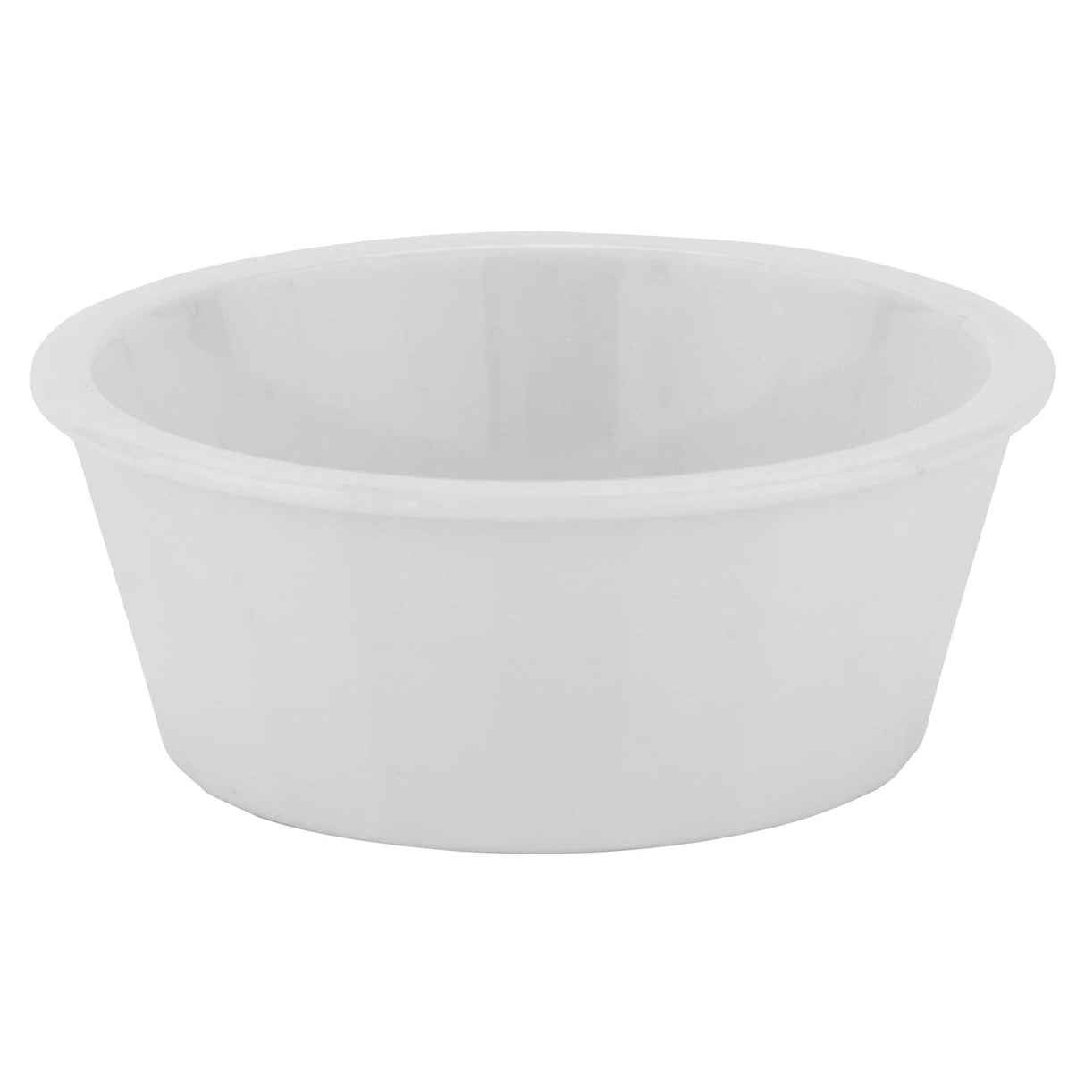 G.E.T. ER-020-W White 2 oz. Fluted Ramekin, Break Resistant, White (Pack of 12) GET