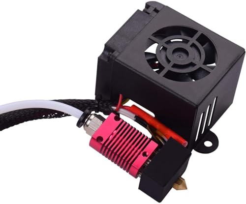 HICTOP Ender 3 Hotend Ender 3 Pro Hotend 24V 40W Full Assembled Extruder Kit Accessories with Silicone Cover for Ender 3, Ender 3 Pro 3D Printer HICTOP