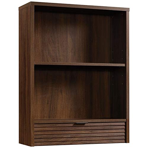 Sauder Englewood Engineered Wood Library Hutch in Spiced Mahogany Sauder