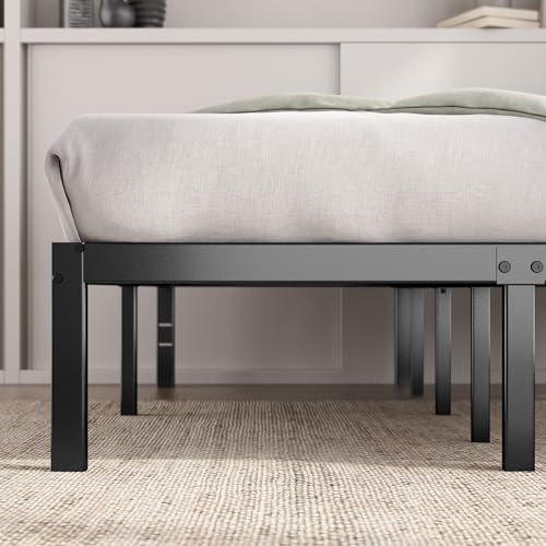ZINUS 14 Inch Elias Metal Platform Bed Frame, Steel Support, No Box Spring Needed, Easy Assembly, King ZINUS