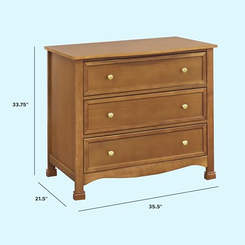 DaVinci Kalani 3-Drawer Dresser in Chestnut DaVinci