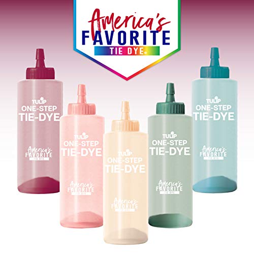 5 Color Tie Dye, Wilderness Tulip One-Step Tie-Dye Kit