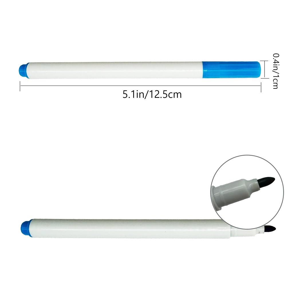 FOKOCALI 12pcs Sublimation Markers Pens with 30 Sheets 3.7" x 8.3" Mug-Sized Sublimation Paper Set for Sublimation Tumbler Mugs T-shirt DIY Heat FOKOCALI