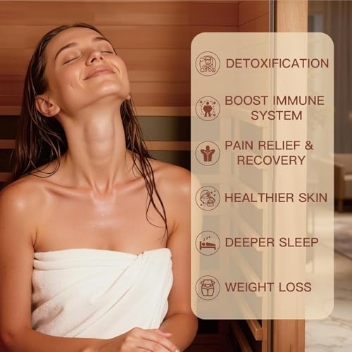 INFRADELUX 3 Person Infrared Sauna for Home, 1960W Low EMF Indoor Sauna with Chromotherapy Lighting, Bluetooth & Reading Light - Enhances Relaxation & Stress Relief, 59.06 * 35.43 * 74.8 Inch INFRADELUX