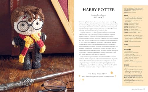 Harry Potter: The Official Book of Crochet Amigurumi WoodArtSupply