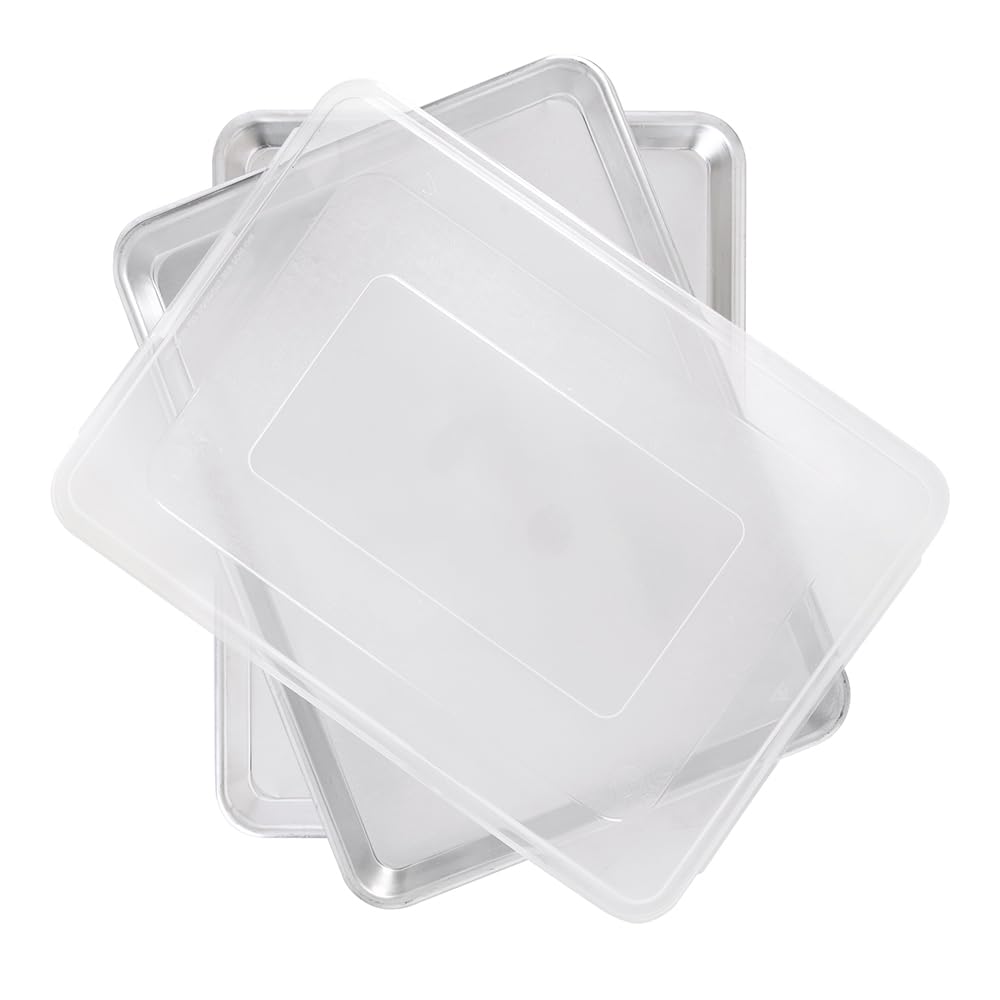 Nordic Ware Naturals Two Half Sheets with Lid Set, 3-Pieces Nordic Ware