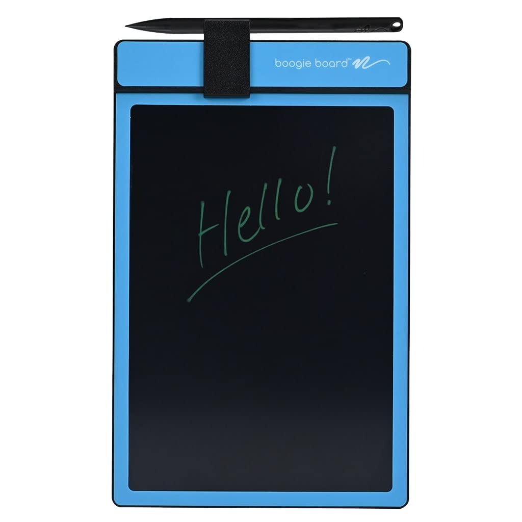 Boogie Board Basics Reusable Writing Pad - Digital Drawing Tablet, LCD Writing Pad with Instant Erase and Stylus Pen - Perfect for Writing, Drawing, and Note-Taking Boogie Board