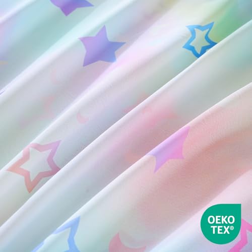 ChicView Twin Sheet Set Kids,3 Pieces Breathable Soft Microfiber Bedsheets for Child Boys Girls, Anti Pilling Deep Pockets Easy Care Bed Sheets, Stars ChicView