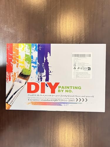 Auremi Panda Paint by Number Kits for Adults,Animal Paint by Number on Canvas with Frame DIY Painting with Number Acrylic Oil Paint Kits for Home Decor 8x12 in Auremi