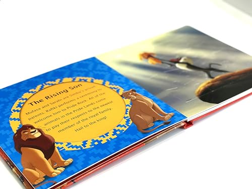 Disney Lion King My First Puzzle Book - Jigsaw Puzzles for kids, 10-page board book, 5 puzzles to enjoy Phidal