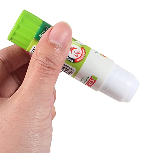 ACEIRMC 3D Printer Glue Stick for Hot Bed Print Filament PLA ABS PET PETG Washable Anti-Tilt Non-Toxic - 21g(Pack of 3) (3pcs) ACEIRMC