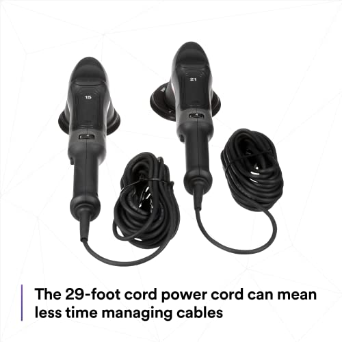 3M Perfect-It Random Orbital Polisher, 34101, 21mm, 120V/60Hz Variable Speed Control for Automotive Refinishing, Refining, Polishing 3M