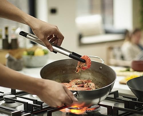 Joseph Joseph Elevate Fusion Set of 2 Silicone Tongs with Integrated Tool Rests, Stainless Steel Joseph Joseph