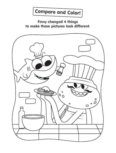 Super Simple™ Sing & Color: Baby Shark Coloring Book (Super Simple Kids Coloring Books) WoodArtSupply