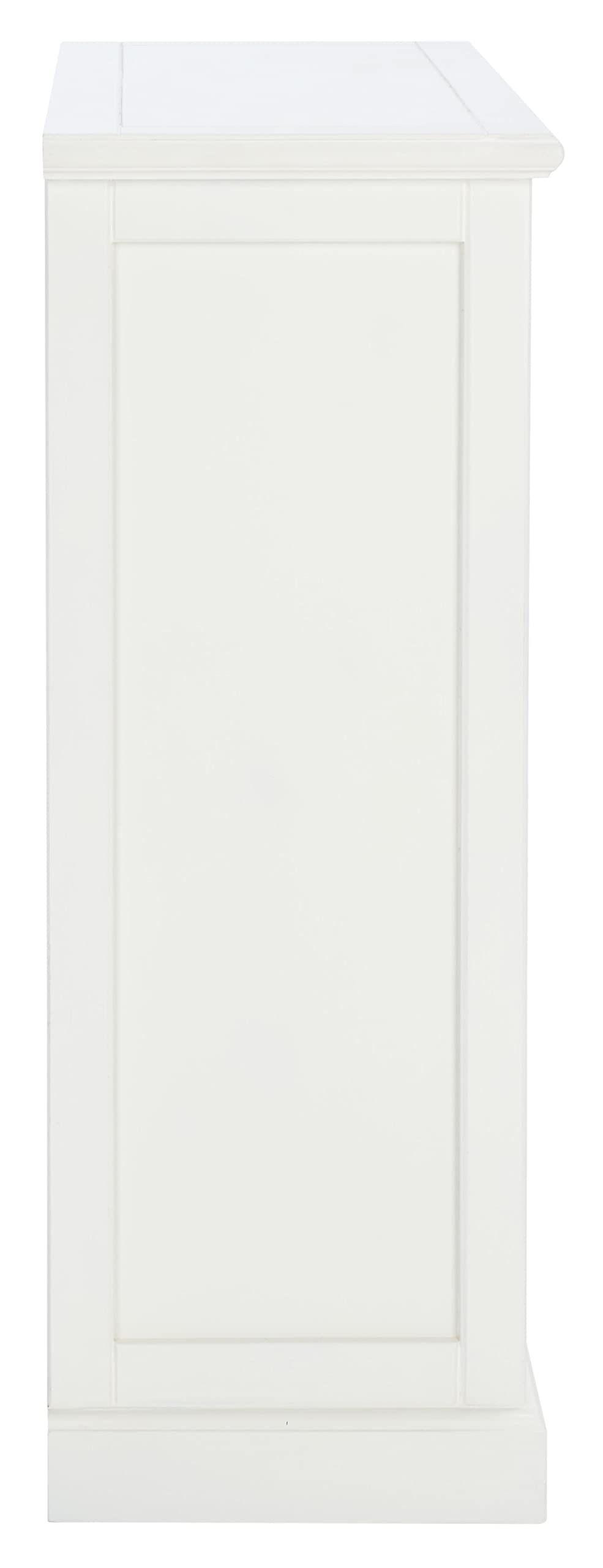 SAFAVIEH Home Collection Maralah White 5-Shelf Bookcase (Fully Assembled) Safavieh