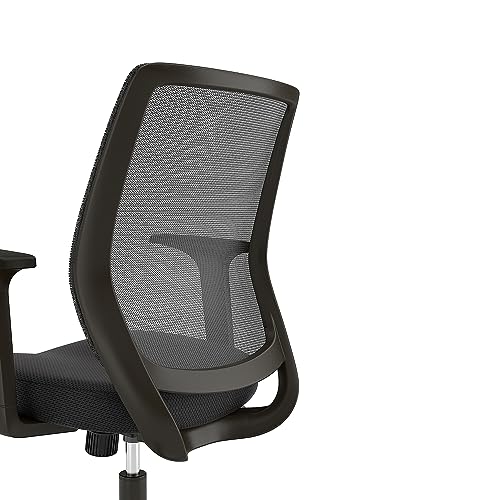 Union & Scale Staples Mesh Back Swivel Office Chair, Ergonomic Fabric Seat, Adjustable Height, Tilt Tension and Tilt Lock, Perfect as an Office or Gaming Chair Union & Scale