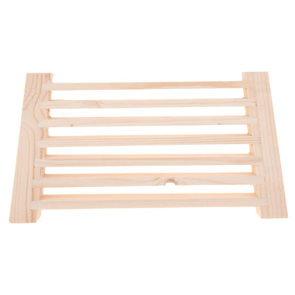 Dualoai Cedar Wood Sauna Louver Ventilation Set, Pack of 2 Dualoai