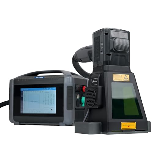 SFX Pro 30W Laser Marking Machine Marker with Electromagnetic Model, Portable Handheld Fiber Engraver for Metal Non-Metal, 100×100mm Area Battery, Built-in Fan & Light, Class 1 (0.39mW) XINCHENG PRECISION