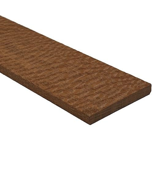 Exotic Wood Zone Leopardwood Thin Stock Lumber Board for DIY Craft Supplies, Woodworking Materials, Woodworking Projects, Furniture Making, Woodturning, (1 Piece) 1" x 6" x 48" Exotic Wood Zone