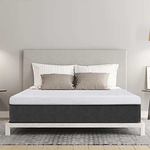 3 Inch Gel Memory Foam Mattress Topper King Size High Density Cooling Pad Pressure Relief Bed Topper (with Removable & Bamboo Cover) VALUXE