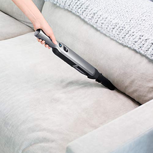 Shark WV201 WANDVAC Handheld Vacuum, Lightweight at 1.4 Pounds with Powerful Suction, Charging Dock, Single Touch Empty and Detachable Dust Cup,Graphite, Slate Shark