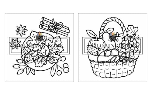 Cozy Autumn: Cute and Cozy Coloring Book for Adults & Teens Featuring Easy and Bold Autumn Designs (Bold and Easy Coloring Books) Majosta