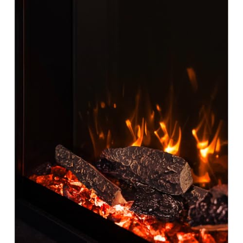 Touchstone Fireplug 24" Electric Fireplace Insert for Existing Masonry Fireplaces | 6 Flame & 13 Ember Colors | Alexa & WiFi Compatible | 1500W Heater Touchstone