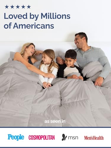Queen Size, Light Gray Alternative Down Comforter - Warm, Lightweight & Breathable Hotel Quality Bedding for Men, Women, Kids & Teens - All Season Oversized Cooling Microfiber Duvet Insert Comforter CGK Unlimited