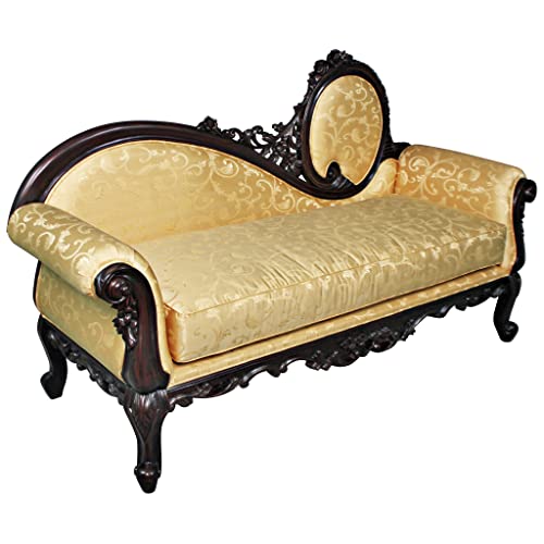 Design Toscano Rossetti Victorian Salon Sofa Couch Design Toscano