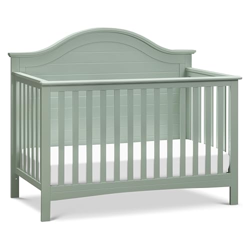 Carter's by DaVinci Nolan 4-in-1 Convertible Crib in Light Sage, Greenguard Gold Certified DaVinci