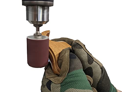 LINE10 Tools 16 Pack Sanding Drum and Sleeves Set for Drill, 2-inch Long, 60, 80 and 120 Grit LINE10 Tools