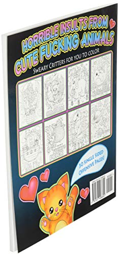 Fucking Adorable - Cute Critters with foul Mouths: Sweary Adult Coloring Book CREATESPACE