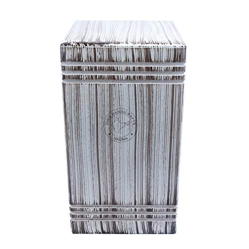 HIND HANDICRAFTS Handmade Wooden Urns for Human Ashes Adult Large- Wooden Cremation Urns for Ashes Engraving, Wooden Funeral Urn Box (Large - 11 x Hind Handicrafts