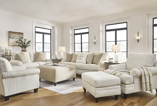 Signature Design by Ashley Valerani Classic Loveseat for Living Room, Beige Signature Design by Ashley