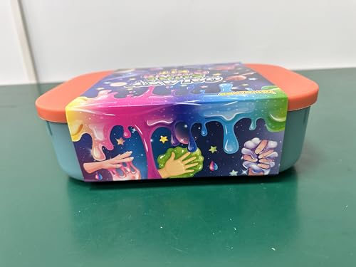 YOPINSAND Galaxy Slime Kit for Girls, DIY Slime Making Kit, Glimmer Crunchy, Butter, Foam, Glow in The Dark Slime with Add-ins, Foam Balls, Charms, Glitters, Party Favors Gift Toys for Kids 6-12 YOPINSAND