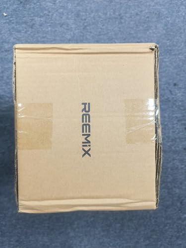 Food Processors with 2 Large Bowls(12 Cup+12 Cup), Reemix Electric Chopper with Powerful 500W Copper Motor, 4 Bi-Level Blades for Fruits, Meat, Vegetables, Baby Food, Nuts, 2 Speeds Reemix