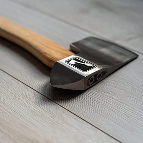 King of Diamonds Throwing Axe: World Axe Throwing League Premium Competition Throwing Axe, WATL Throwing Hatchet with Round Hickory Wooden Handle (Round Handle) WATL