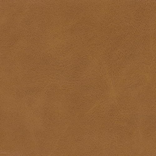 HomePop - Dinah 24" Storage Ottoman- Carmel Faux Leather HomePop