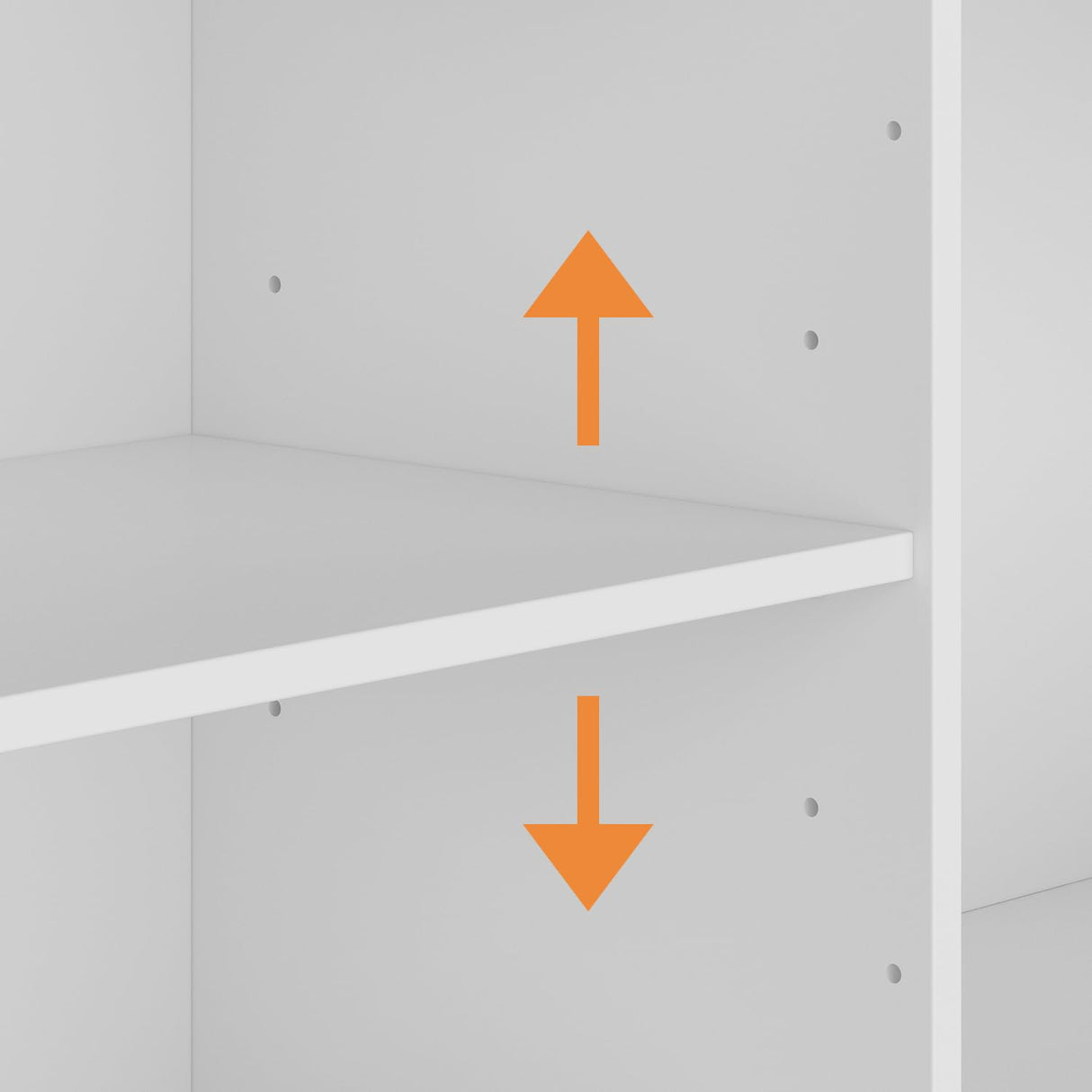 ROMSHINE Large Entertainment Center with Storage, 114" W Wall Unit TV Stand with Bookshelves & Light in White Color, Modern Media Center Cabinet with Bridge, for Living Room Bedroom, White ROMSHINE