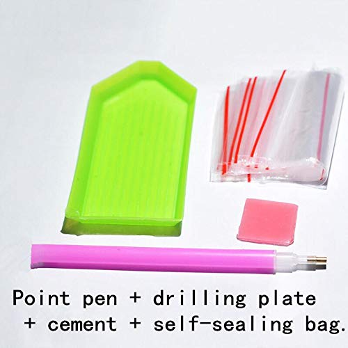 DIY 5D Full Drill Sea Cruise Square Diamond Art Painting by Number Kits for Adults and Crystal Rhinestone Cross Stitch Ocean Landscape Pictures for Wall Decoration (40x30CM/16x12IN) WoodArtSupply