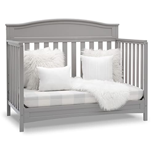 Delta Children Emery 4-in-1 Convertible Baby Crib, Pack of 1, Grey Delta Children