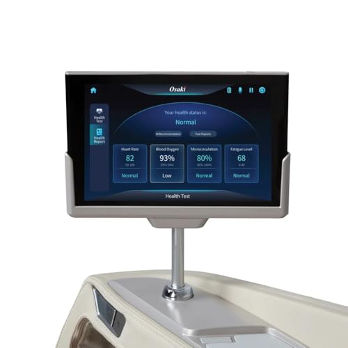 Osaki Apex Duo Massage Chair, 5D+4D SL-Track, AI Health Detection, 46 Auto Programs, Zero Gravity, Black Osaki