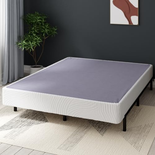 ZINUS Edgar 8 Inch Bamboo Box Spring, Mattress Foundation, Sturdy Bamboo Structure, Low Profile, Easy Assembly, King Zinus