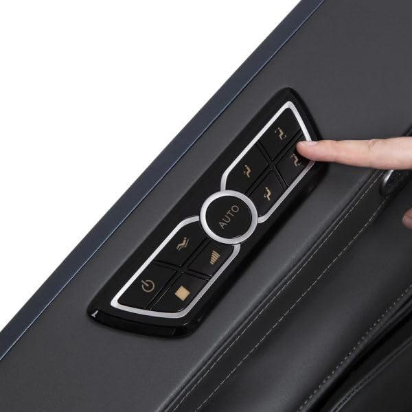 Osaki OS-Highpointe 4D SL-Track Massage Chair with Ultra Long Extension, 3 Rollers Foot and Calf Massage Affirm, Dark Brown Osaki