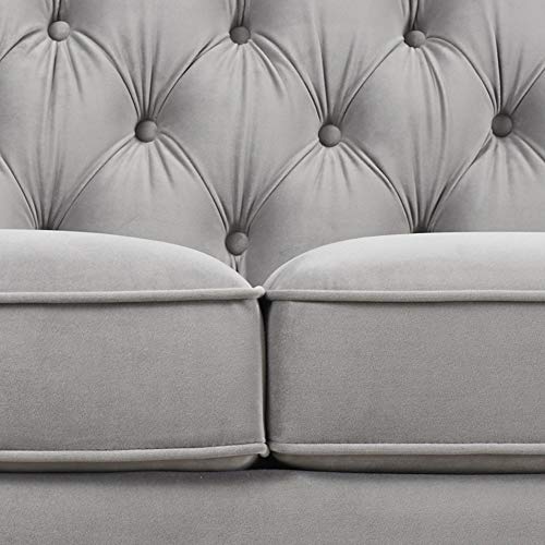 Jennifer Taylor Home Isobella 74" Upholstered Button Tufted Sofa Jennifer Taylor Home