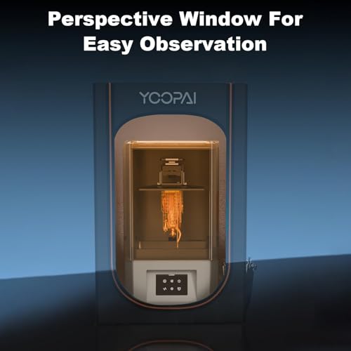 Resin 3D Printer Enclosure with Ventilation, 3D Printer Vented Enclosure Tent Cover Eliminate Odors Dustproof Isolate Noise Compatible with Creality Anycubic Elegoo Series LCD Resin UV 3D Printer YOOPAI