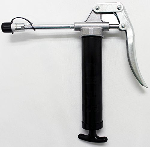 Lumax LX-1172 Black Mini-Pistol Grip Grease Gun with 3 oz. Cartridge. Compact and Lightweight Grease Gun. The Pistol Grip makes it easy for One-Hand Operation. LUMAX