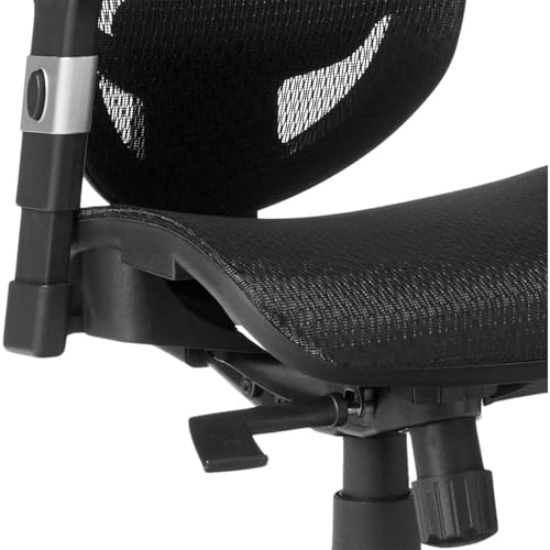 STAPLES Hyken Ergonomic Office Chair | Adjustable Lumbar Support with Breathable Mesh, Swivel Desk Chair for Home Office, Black STAPLES