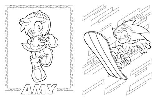 Sonic the Hedgehog: The Official Coloring Book WoodArtSupply